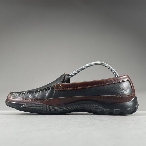 Allen Edmonds Port Washington Boulder Men’s 9.5E Venetian Moc Toe Driving Loafer - Picture 7 of 10